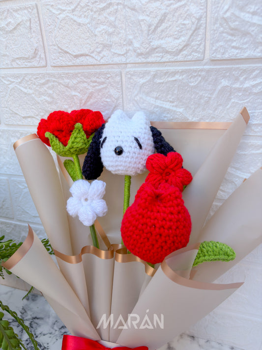 Ramo Snoopy Rojo (ESTÁNDAR)