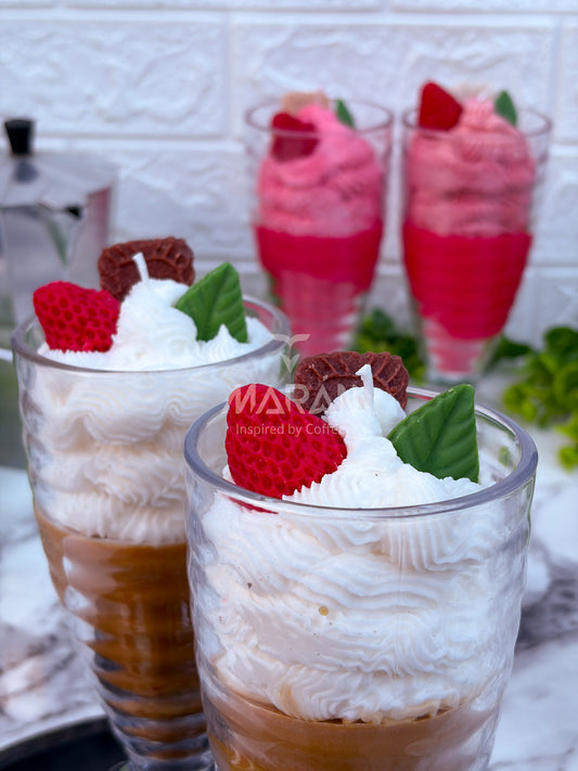 Vela Milkshake Amarilla
