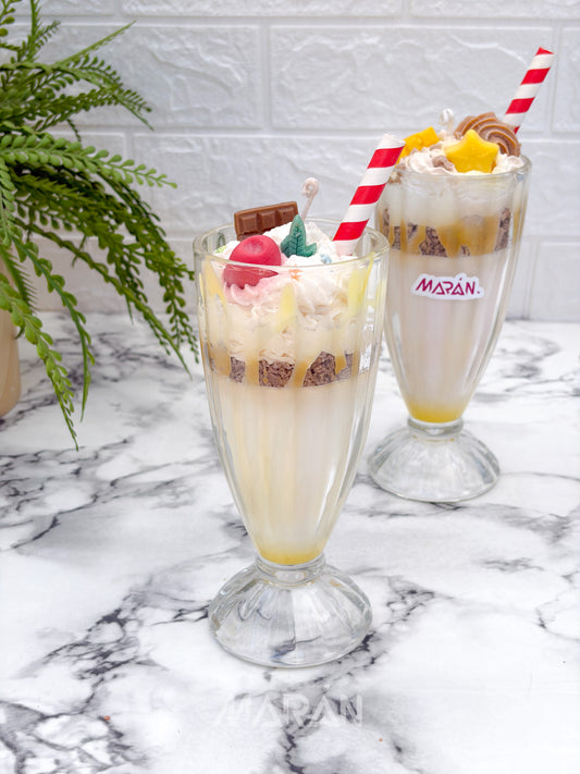 Vela Milkshake Amarilla