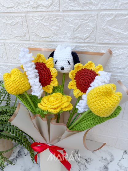 Ramo Snoopy Girasoles (PREMIUM)