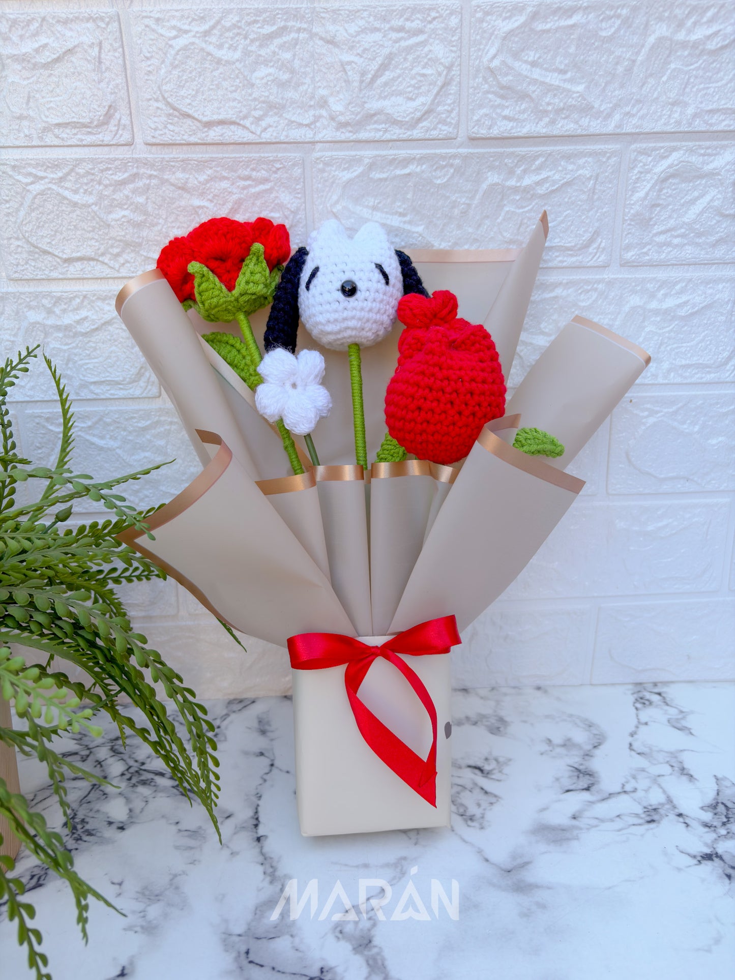 Ramo Snoopy Rojo (ESTÁNDAR)