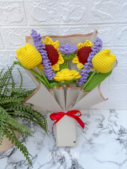 Ramo Girasoles Lavandas (PREMIUM)