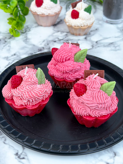 Vela Cupcakes Frutos del Bosque