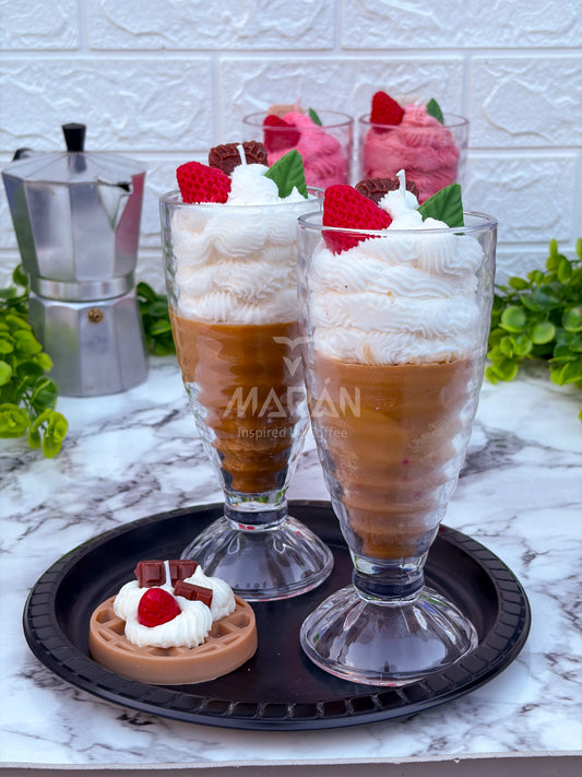 Vela Milkshake Amarilla