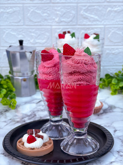Vela Milkshake Rosa