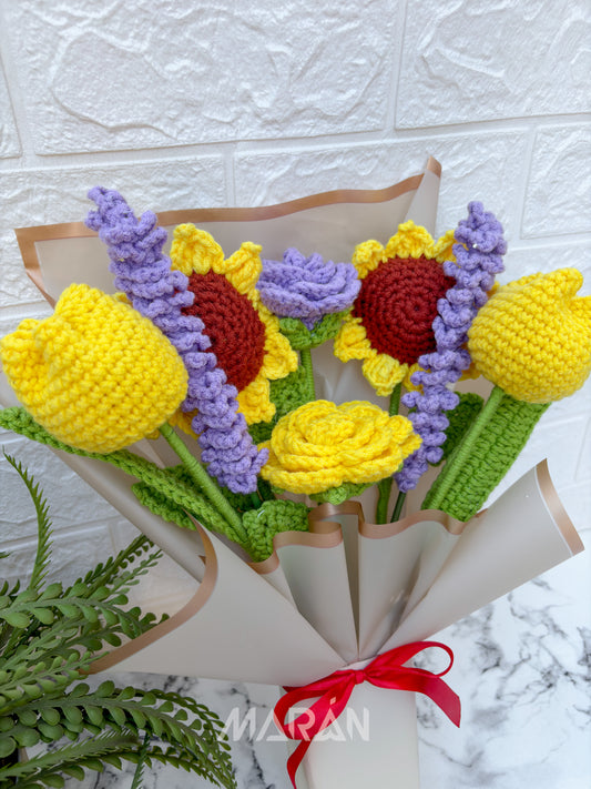 Ramo Girasoles Lavandas (PREMIUM)