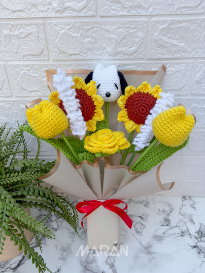 Ramo Snoopy Girasoles (PREMIUM)
