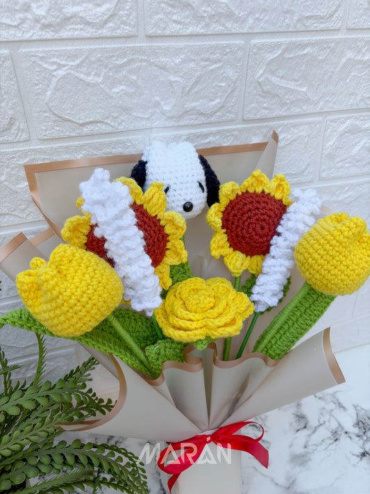 Ramo Snoopy Girasoles (PREMIUM)