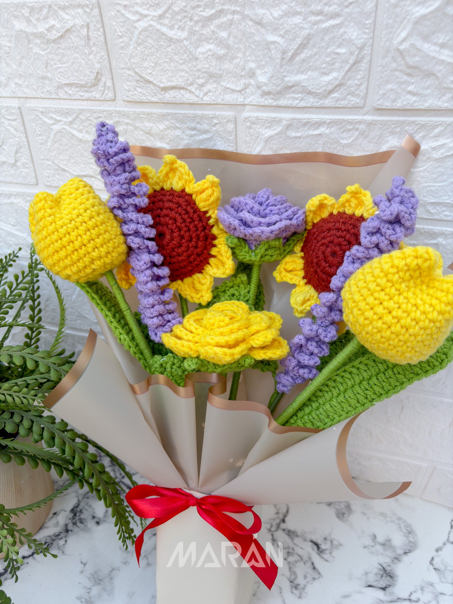 Ramo Girasoles Lavandas (PREMIUM)