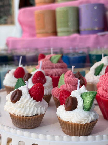 Vela mini Cupcakes Capuchino