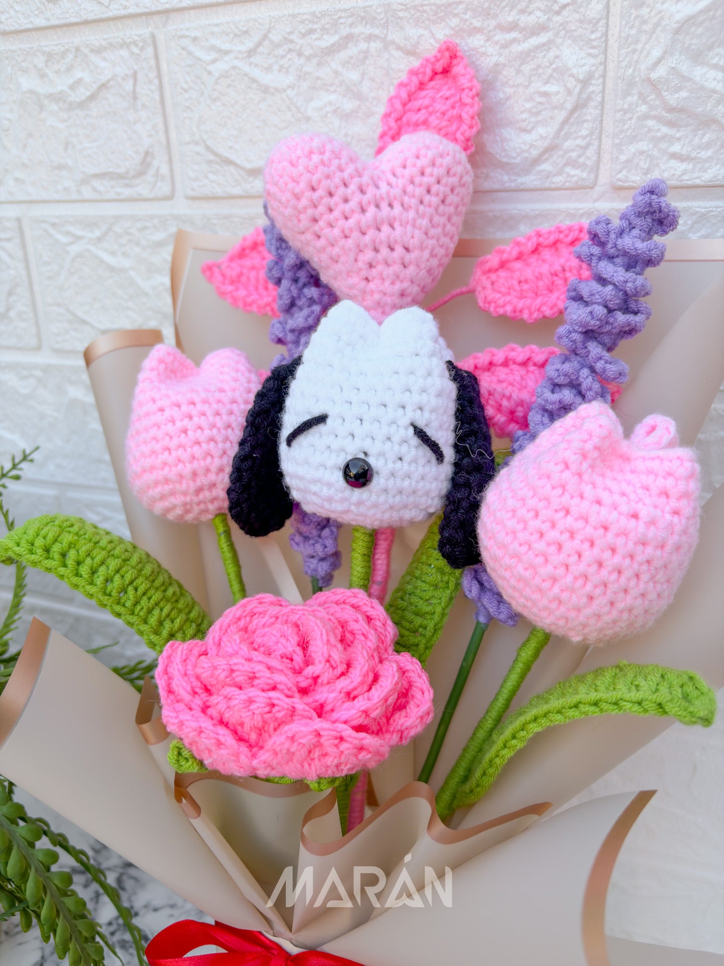 Ramo Snoopy Rosa (PREMIUM)