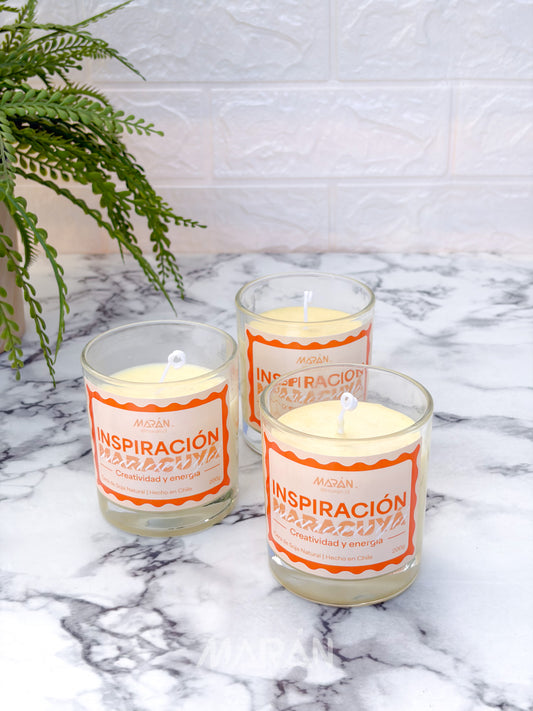 Vela “Inspiración” - Maracuyá