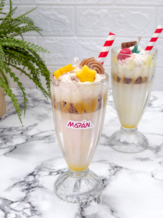 Vela Milkshake Amarilla