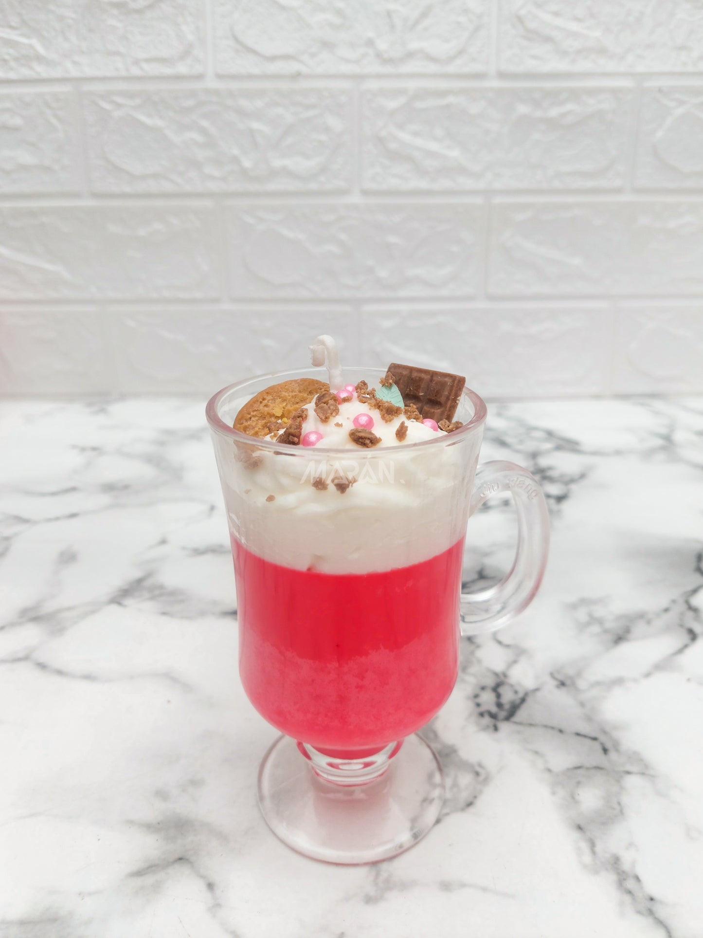 Vela Capuchino Rosa Grande