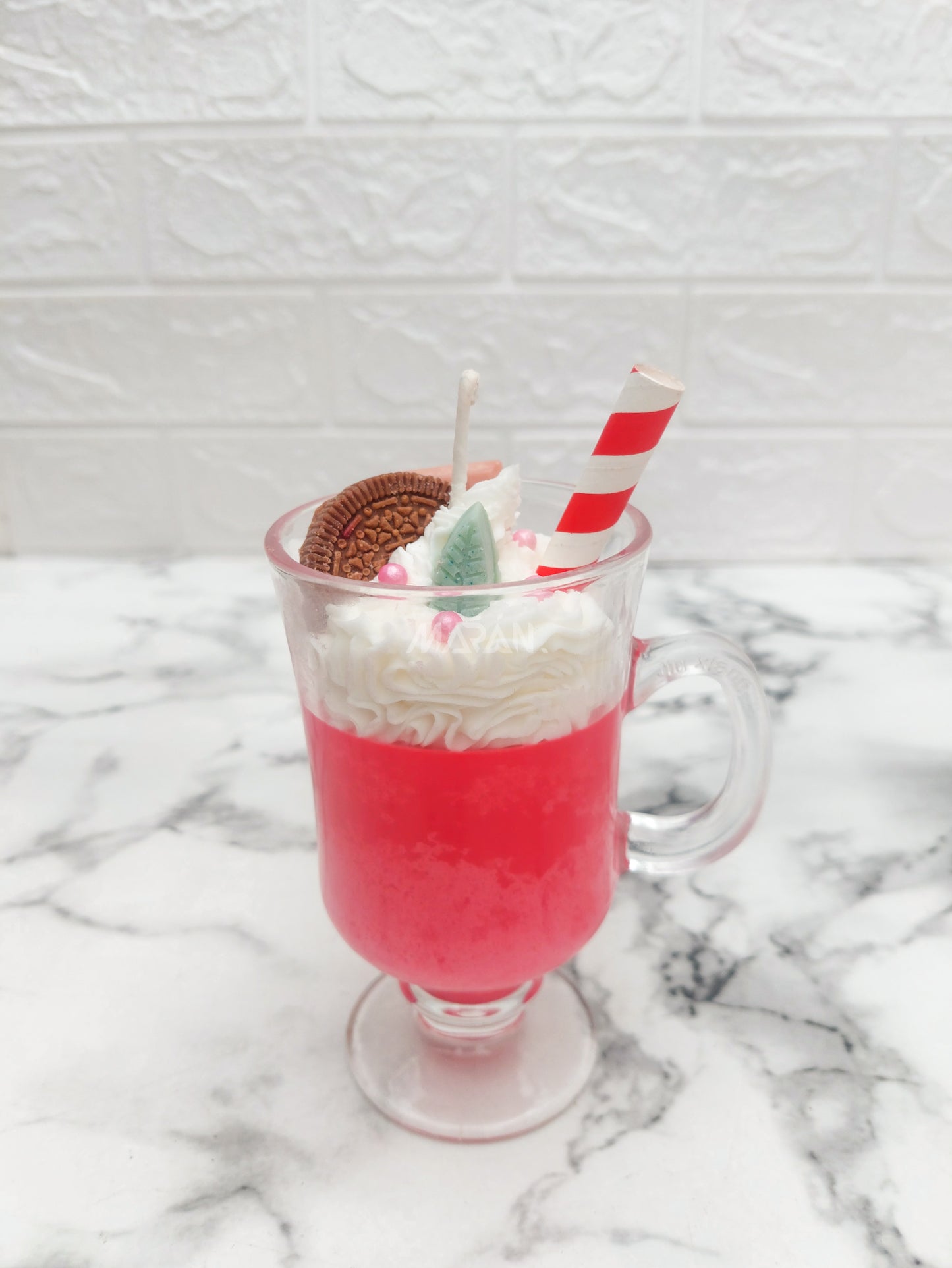 Vela Capuchino Rosa Grande