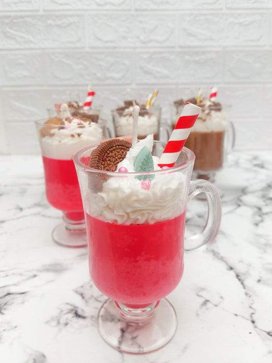 Vela Capuchino Rosa Grande